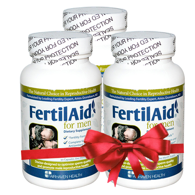 Bộ ba viên uống hỗ trợ sinh sản cho nam giới fertilaid for men của mỹ