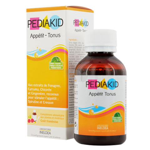 Siro dành cho trẻ biếng ăn (từ 6 tháng tuổi trở lên) pediakid appetit tonus 125ml