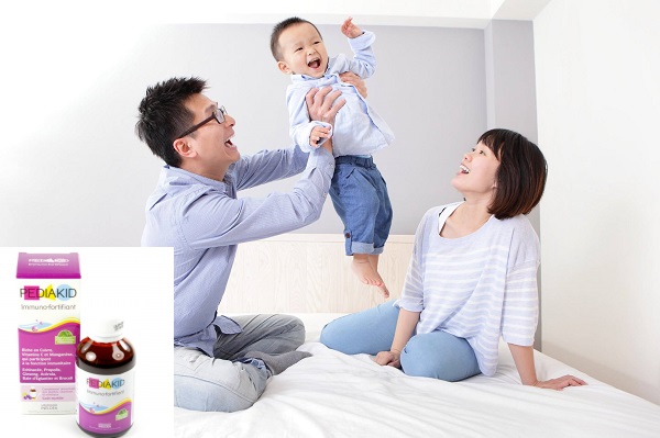 Siro tăng cường hệ miễn dịch cho bé pediakid immuno fortifiant 125ml
