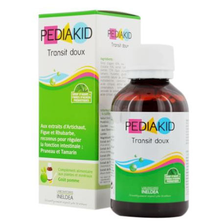 Siro hỗ trợ hoạt động tiêu hóa của trẻ pediakid transit doux 125ml