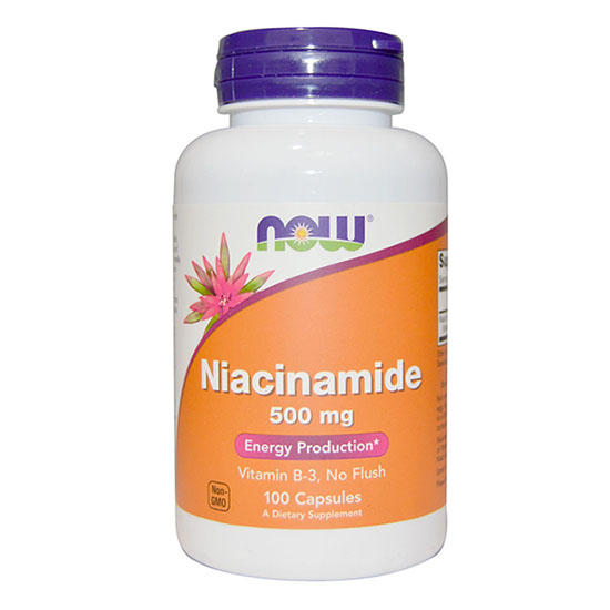 Nowfood niacinamide – viên uống hỗ trợ hệ tim mạch, sức khỏe hệ thần kinh hiệu quả, 100 viên