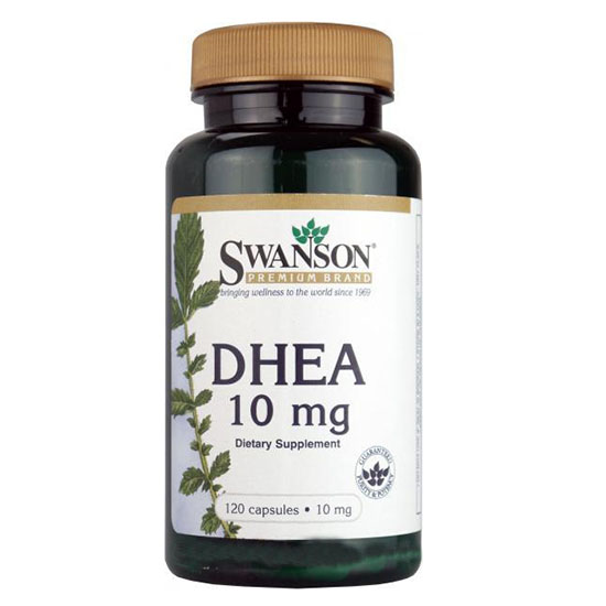 Swanson dhea 10mg - viên uống hạn chế lão hóa, cân bằng nội tiết tố, 120 viên