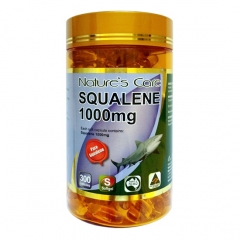 Viên uống tăng cường sức khỏe dầu gan cá mập Nature Care Squalene 1000mg hộp 300 viên