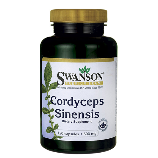 Viên uống đông trùng hạ thảo swanson cordyceps sinensis 120 viên