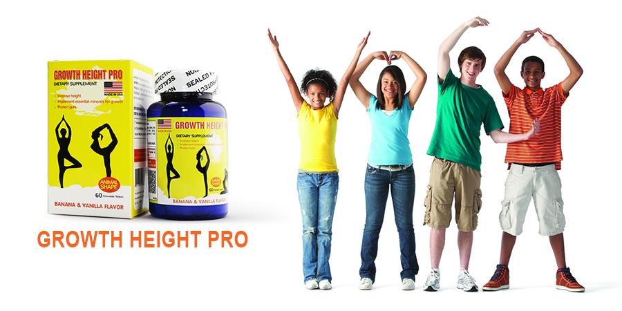 Thực phẩm chức năng tăng chiều cao growth height pro của mỹ - giải pháp cải thiện vóc dáng hiệu quả