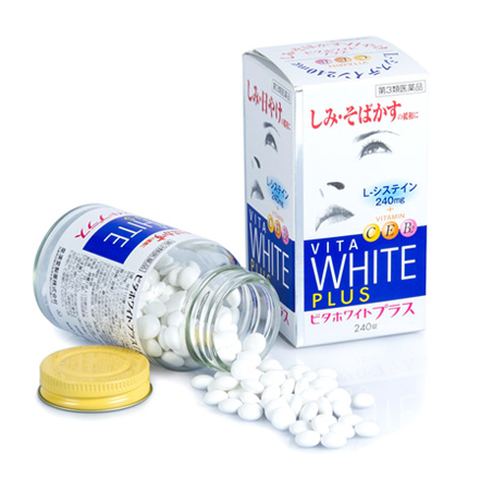 ViÊn uỐng ĐẶc trỊ nÁm da nhẬt bẢn vita white plus c.e.b2 hỘp 240 viÊn