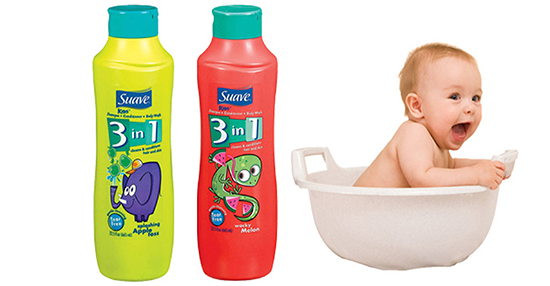 SỮa tẮm gỘi vÀ xẢ cho trẺ em suave kids 3 in 1 cỦa mỸ 700g