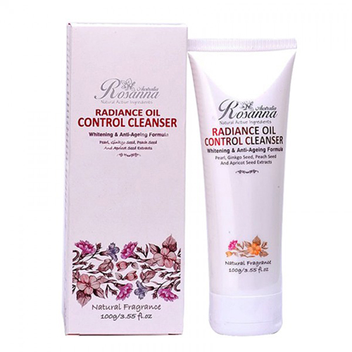 Sữa rửa mặt kiểm soát chất nhờn rosanna radiance oil control cleanser của Úc 100g