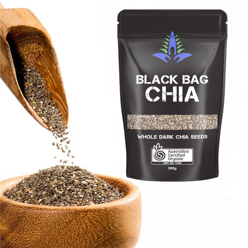 Hạt chia Úc hạt chia Úc black bag chia gói 500g