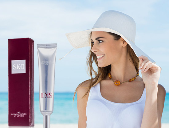 Kem dưỡng trắng da chống nắng dành cho da khô và da nhờn skii ws derm definition uv lotion 30g