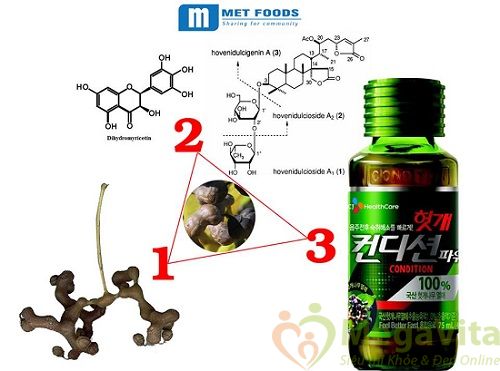 Nước giải rượu bia cj healthcare condition hộp 10 chai