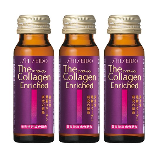 Shisheido Collagen Enriched giúp nuôi dưỡng da với hàm lượng Collagen cao làm tăng sự đàn hồi