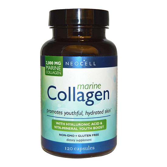 Viên uống trẻ hóa da, giảm nếp nhăn, tái tạo da hư tổn neocell marine collagen 2000mg 120 viên