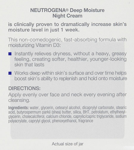 Kem dưỡng da chống nắng sâu bên trong deep moisture day cream with sunscreen broad spectrum spf 20, 63gr