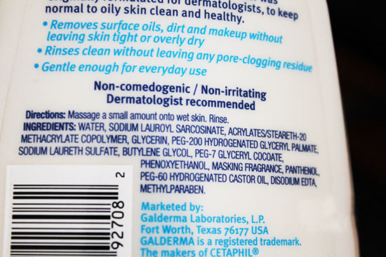 Sữa rửa mặt cetaphil daily facial cleanser dành cho mọi loại da của canada 473ml