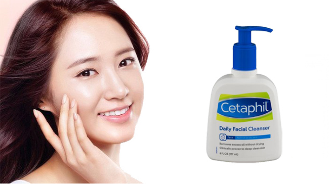 Sữa rửa mặt cetaphil daily facial cleanser dành cho mọi loại da của canada 473ml