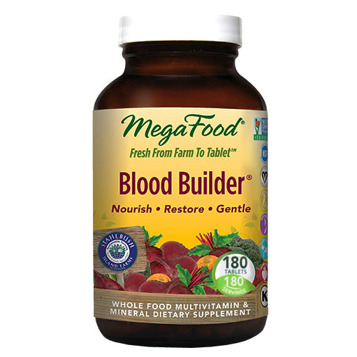 MegaFood Blood Builder giúp phòng ngừa và hỗ trợ điều trị thiếu máu