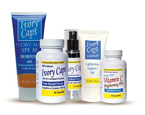 Combo làm trắng da cao cấp của mỹ ivory caps – bí quyết của một làn da hoàn hảo