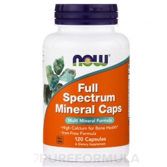 Viên uống bổ sung khoáng chất, tăng cường sức khỏe xương khớp Now Food Full Spectrum Mineral Caps 120 viên