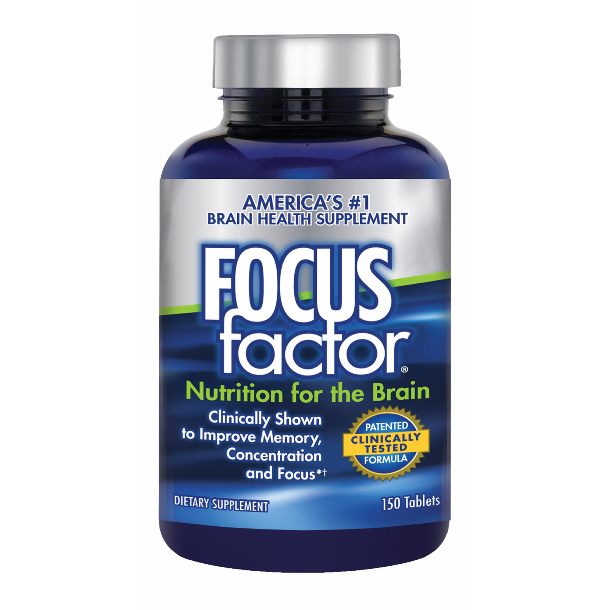 Focus factor dietary supplement - viên uống bổ não, tăng cường trí nhớ cho học sinh và người già, 150 viên