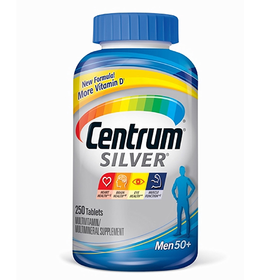 Centrum Silver Utra Men's 50+: Bổ sung năng lượng cho nam giới ngoài tuổi 50