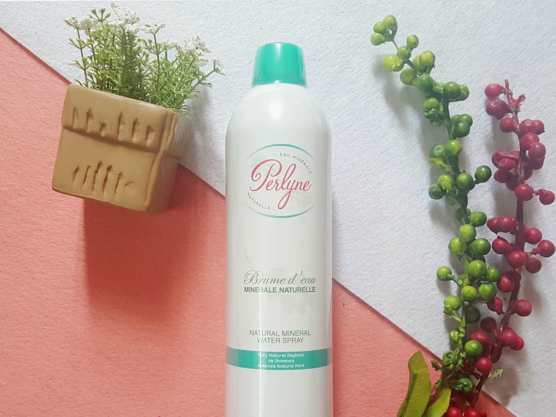 xịt khoáng perlyne của pháp làm mát da, cân bằng độ ẩm 400ml hình 1