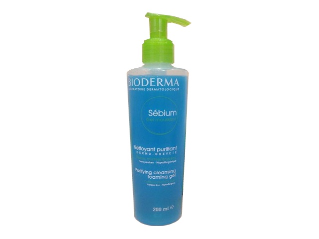 Sữa rửa mặt cho da dầu Bioderma Sebium Gel Moussant của Pháp 200ml hình 1
