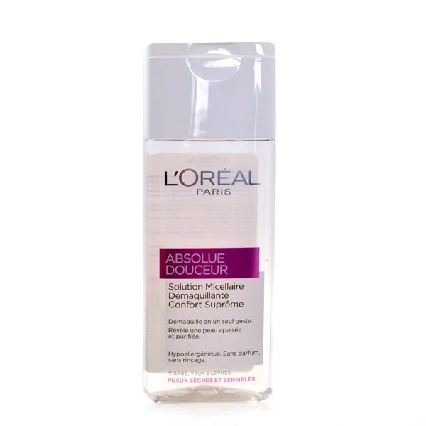 Nước hoa hồng cho da nhạy cảm và da khô Loreal Absolue Douceur 200ml của Pháp hình 1
