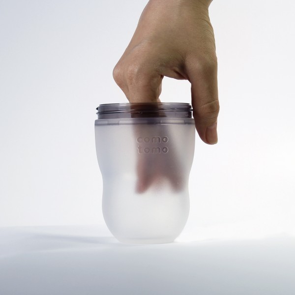 Bộ 2 bình sữa Como Tomo siêu mềm mô phỏng ti mẹ 250ml hình 4