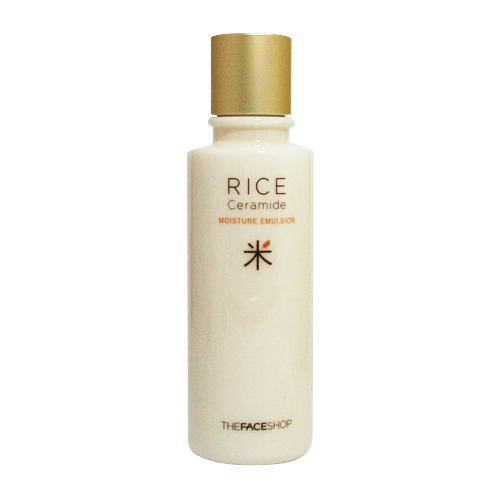 Sữa dưỡng trắng da và dưỡng ẩm Rice Ceramide Moisture Emulsion The Face Shop 150ml hình 1