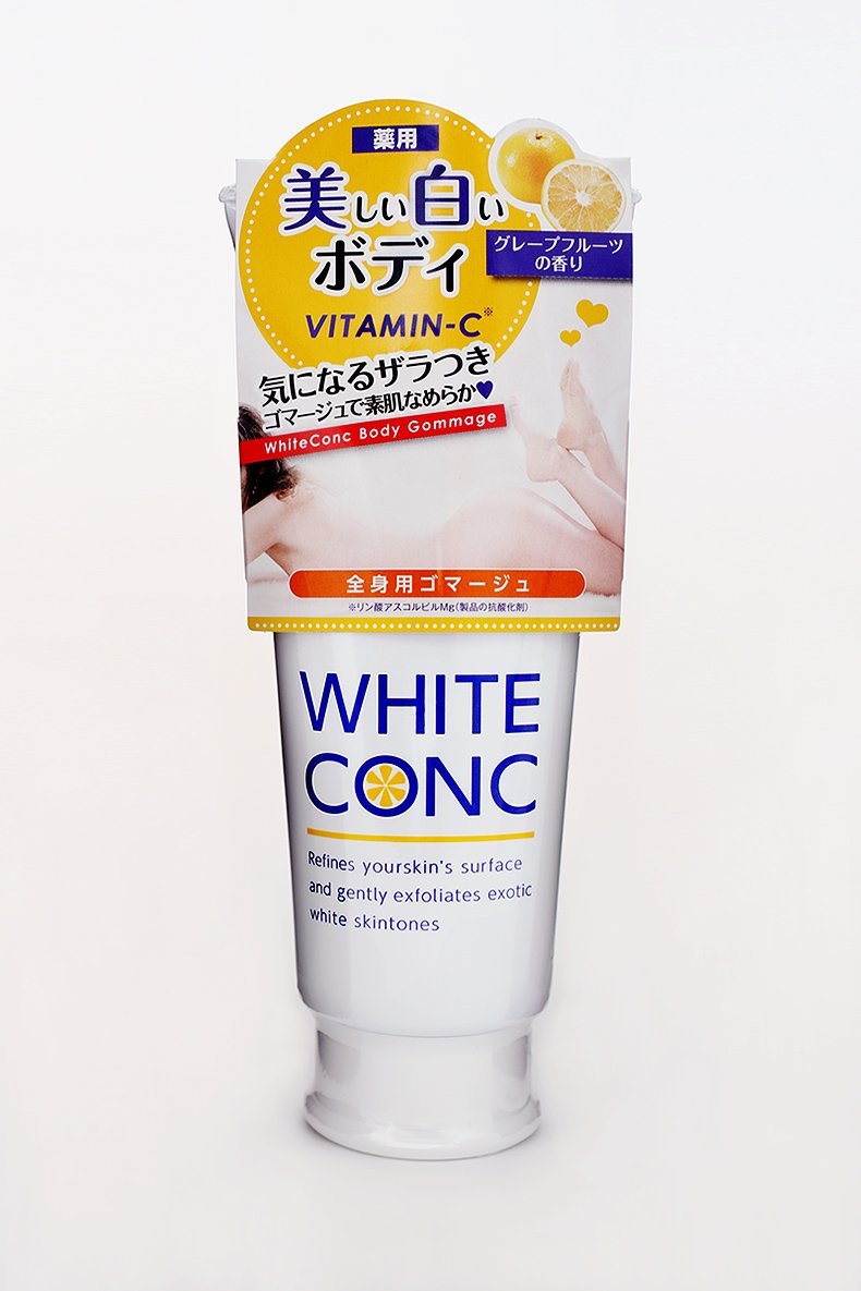 Tẩy tế bào chết toàn thân dưỡng da trắng mịn White Conc 180g của Nhật Bản hình 1