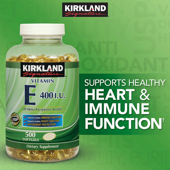 Viên bổ sung vitamin E Kirkland có tốt không Bán ở đâu hình 5