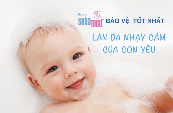 Dầu gội trẻ em không cay mắt dịu nhẹ Baby Sebamed Children Shampoo của Đức chai 500ml hình 6