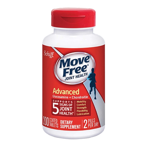 Viên uống bổ sụn khớp, tăng cường sự dẻo dai, linh hoạt của xương khớp Schiff Move Free Joint Health Advanced 200 viên của Mỹ hình 9