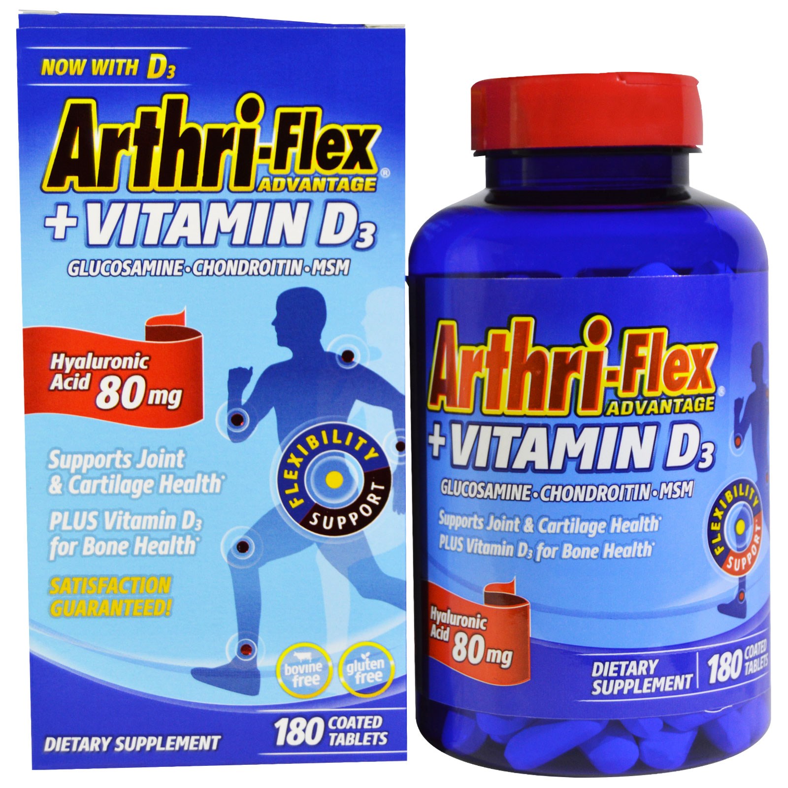 Viên uống xương khớp Arthri Flex Advance Viatmin D3 của Mỹ 180 viên hình 3