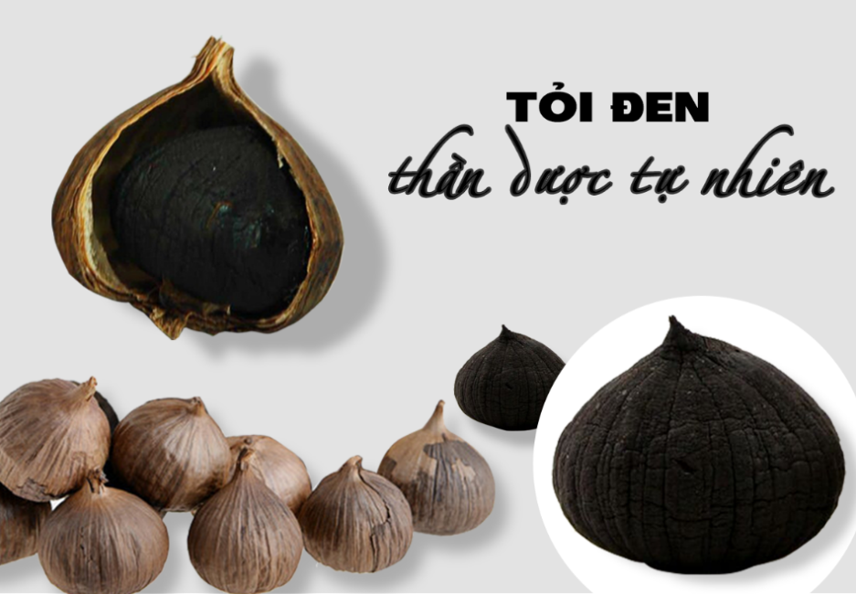 Tỏi đen cô đơn cao cấp sng black garlic túi 500gr