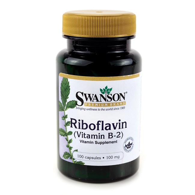 Viên uống bổ sung vitamin b2 swanson premium vitamin b2 riboflavin của mỹ hộp 100 viên