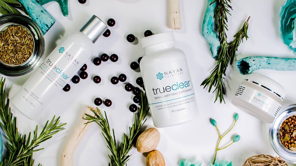 Navan skin care trueclear skin clarifying supplement 90 viên viên uống trị mụn