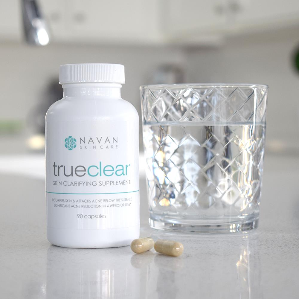 Navan trueclear skin clarifying supplement 90 viên: viên uống trị mụn