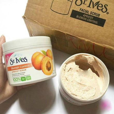St.ives blemish control apricot scrub