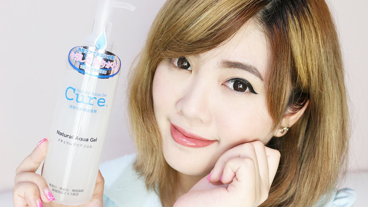 Cure natural aqua 250g gel tẩy tế bào chết và ngăn ngừa mụn