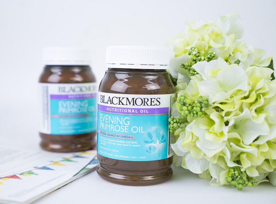 Blackmores evening primrose oil 190 viên tinh dầu hoa anh thảo cung cấp axit béo thiết yếu và omega6 giúp cân bằng hormone nữ
