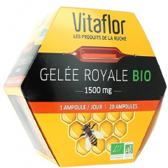 Vitaflor - Gelee Royale Bio 1500mg: Sữa ong chúa của Pháp