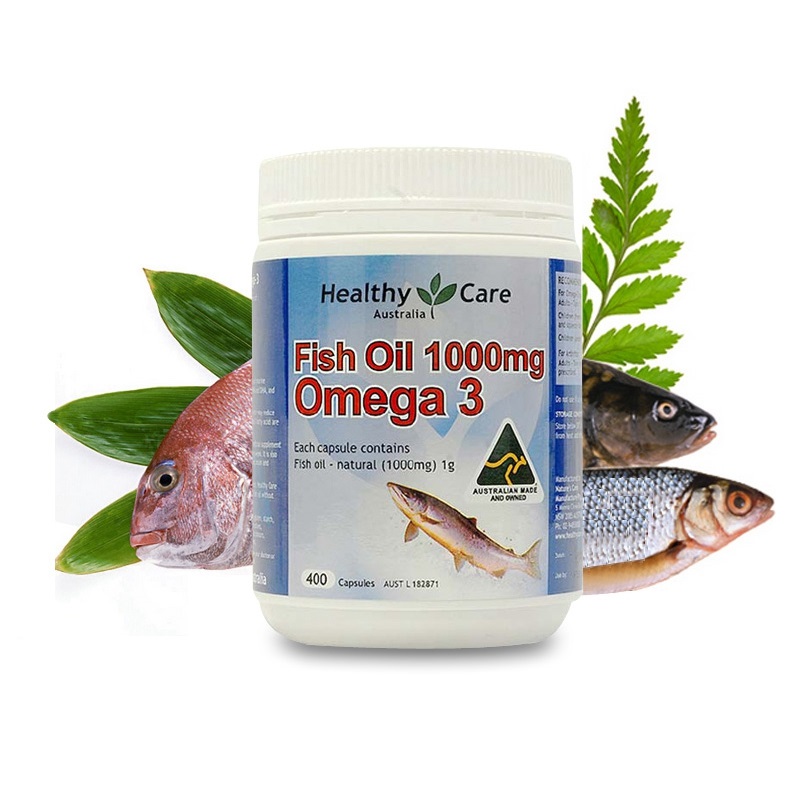 Dầu cá tự nhiên fish oil healthy care omega-3