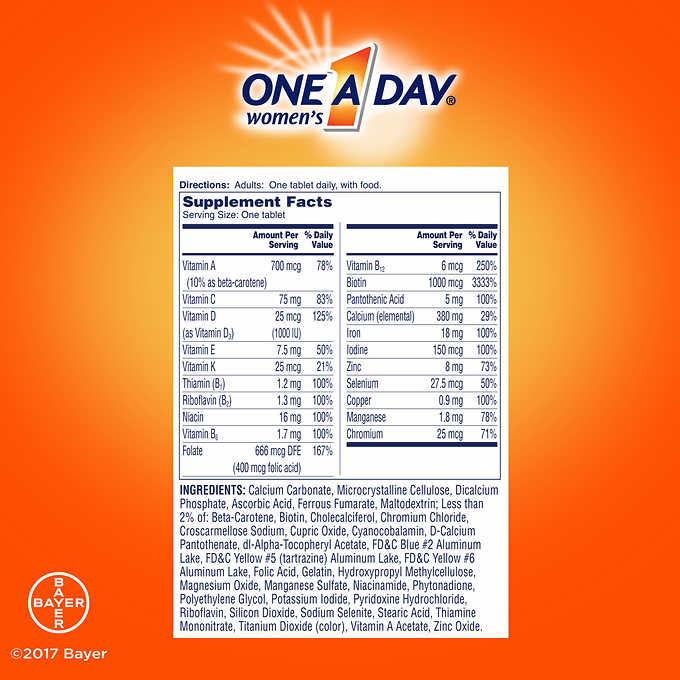Khách hàng nói gì về one a day multivitamin women's formula