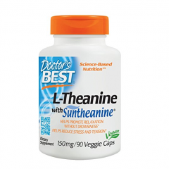 Doctor's Best Suntheanine L-Theanine: Viên uống giảm stress, mệt mỏi và cải thiện tinh thần, 90 viên