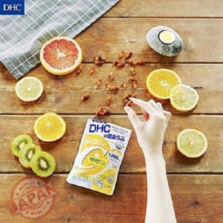 Viên uống bổ sung vitamin c đến từ nhãn hàng nổi tiếng dhc - nhật bản