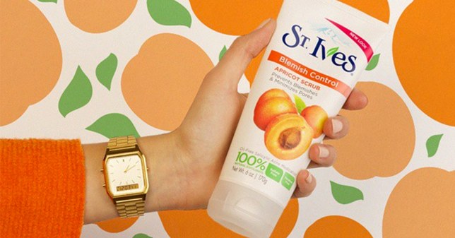 St.ives blemish control apricot scrub