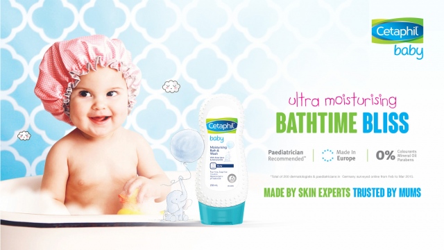 Cetaphil baby gentle wash shampoo 230ml - Đức