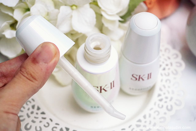 Serum dưỡng trắng da hàng đầu nhật bản skii cellumination genoptics aura essence 50ml